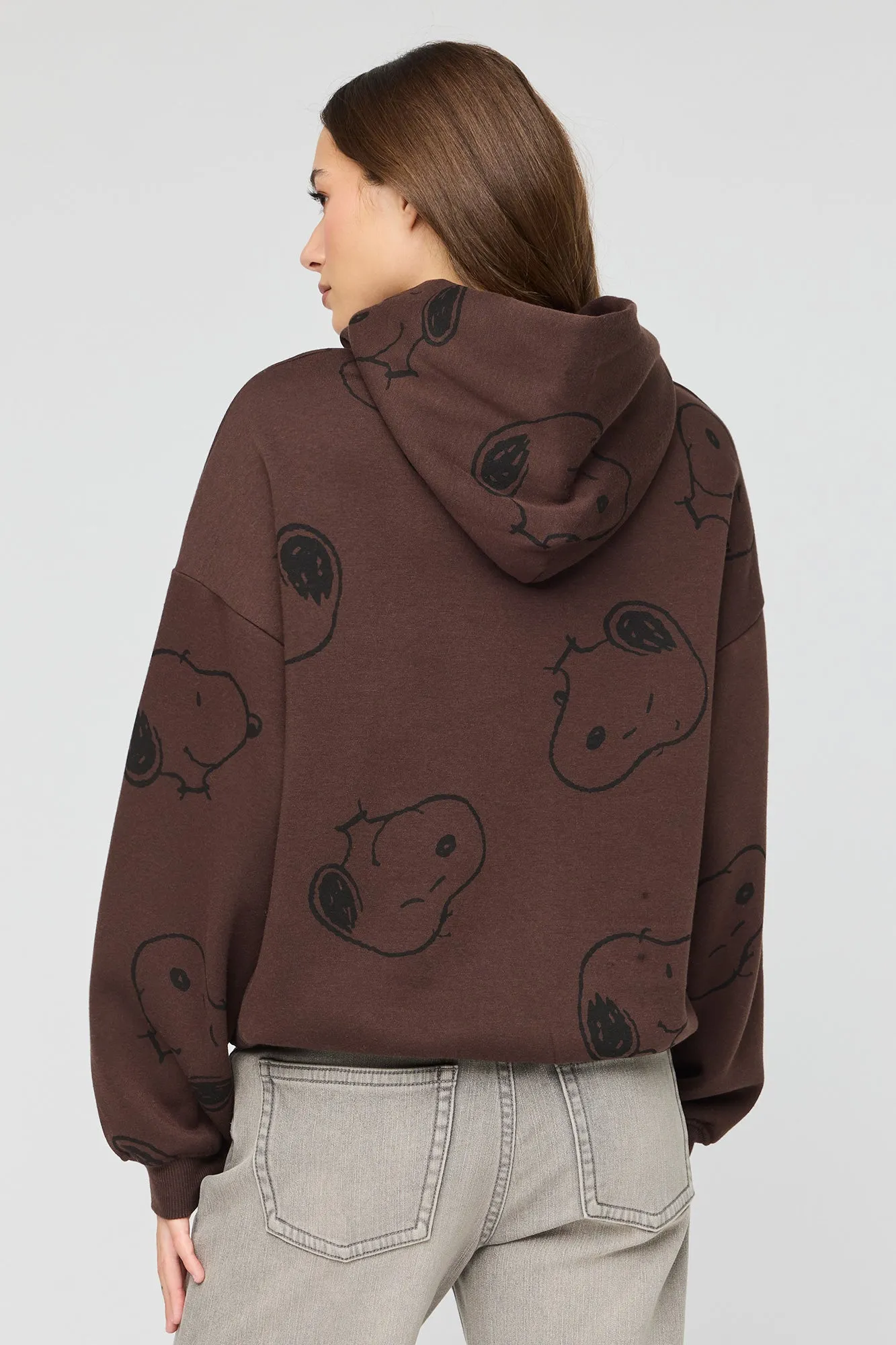 Snoopy Graphic Fleece Hoodie sold by Urban Planet product image thumbnail 2