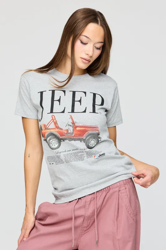 Jeep Graphic Boyfriend T-Shirt made by Stitches