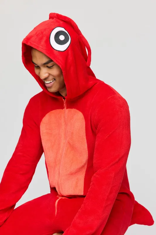 3D Lobster Plush Onesie made by Urban Planet