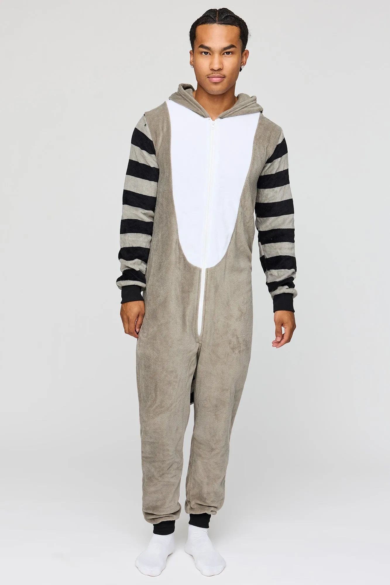 3D Raccoon Plush Onesie sold by Urban Planet product image thumbnail 3