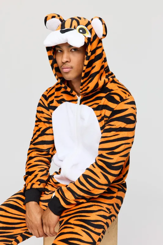 3D Tiger Plush Onesie made by Urban Planet