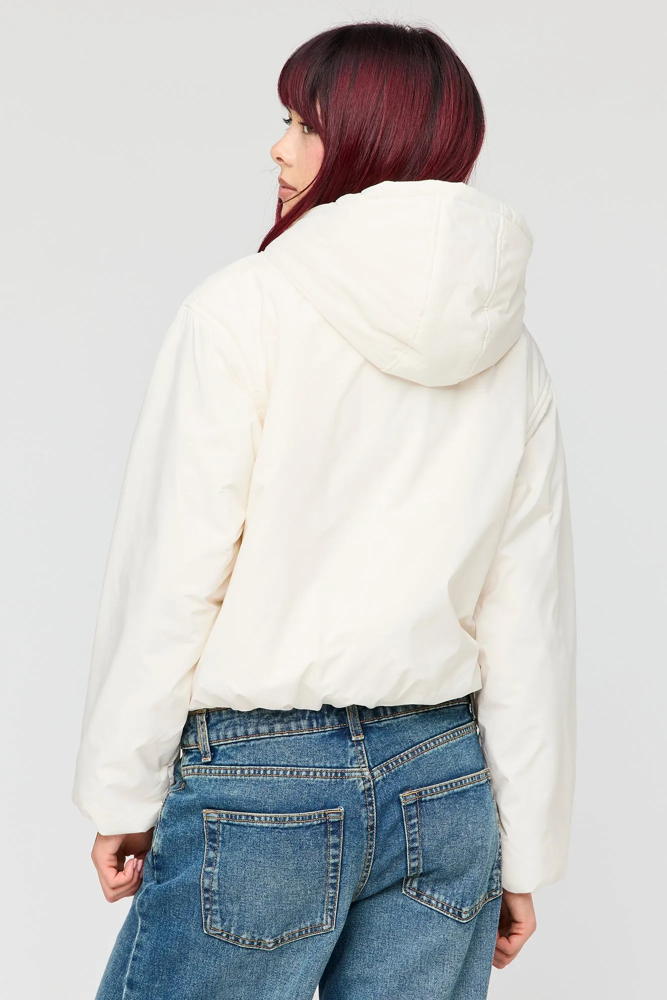 Hooded Bomber Jacket sold by Urban Planet product image thumbnail 2