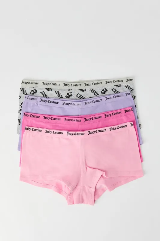 Juicy Couture Boy Short (5 Pack) made by Stitches
