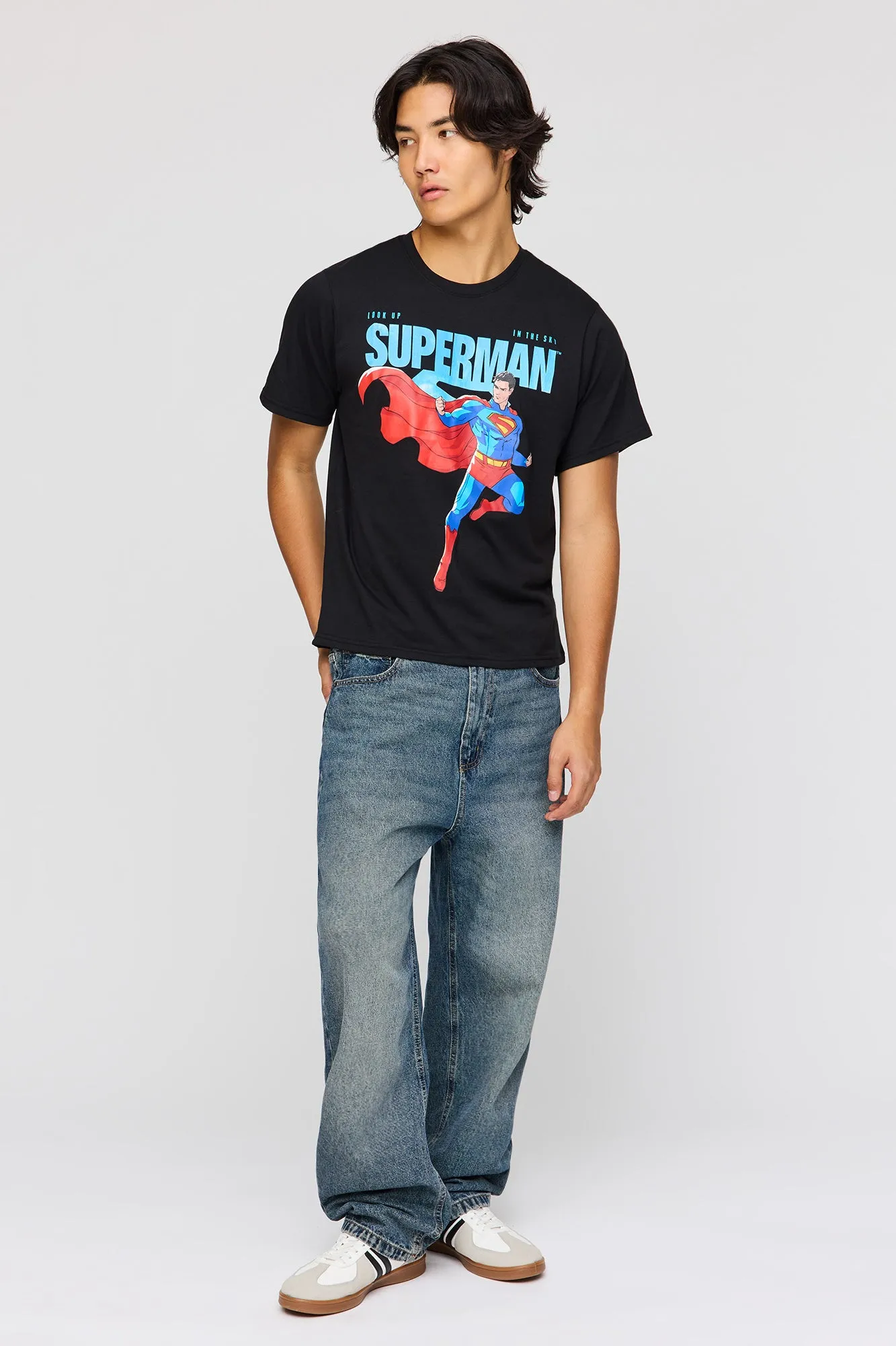 Superman Graphic T-Shirt sold by Urban Planet product image thumbnail 3