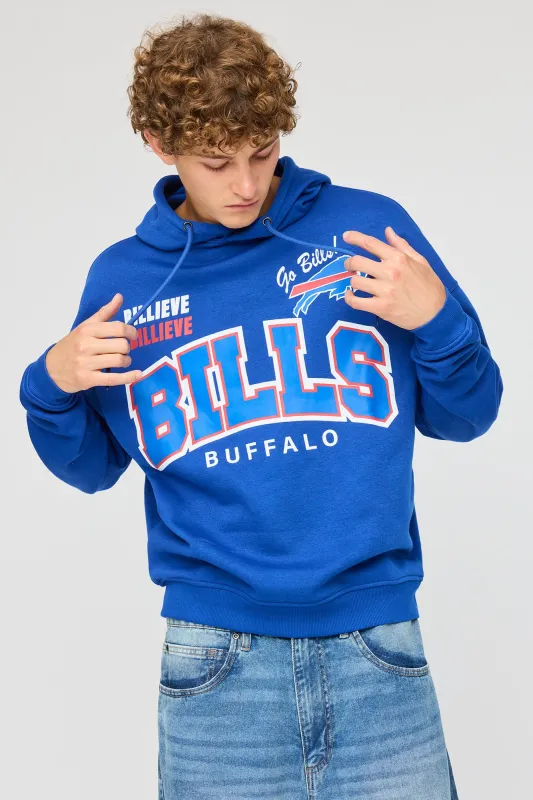 Buffalo Bills Graphic Boxy Fleece Hoodie made by Urban Planet