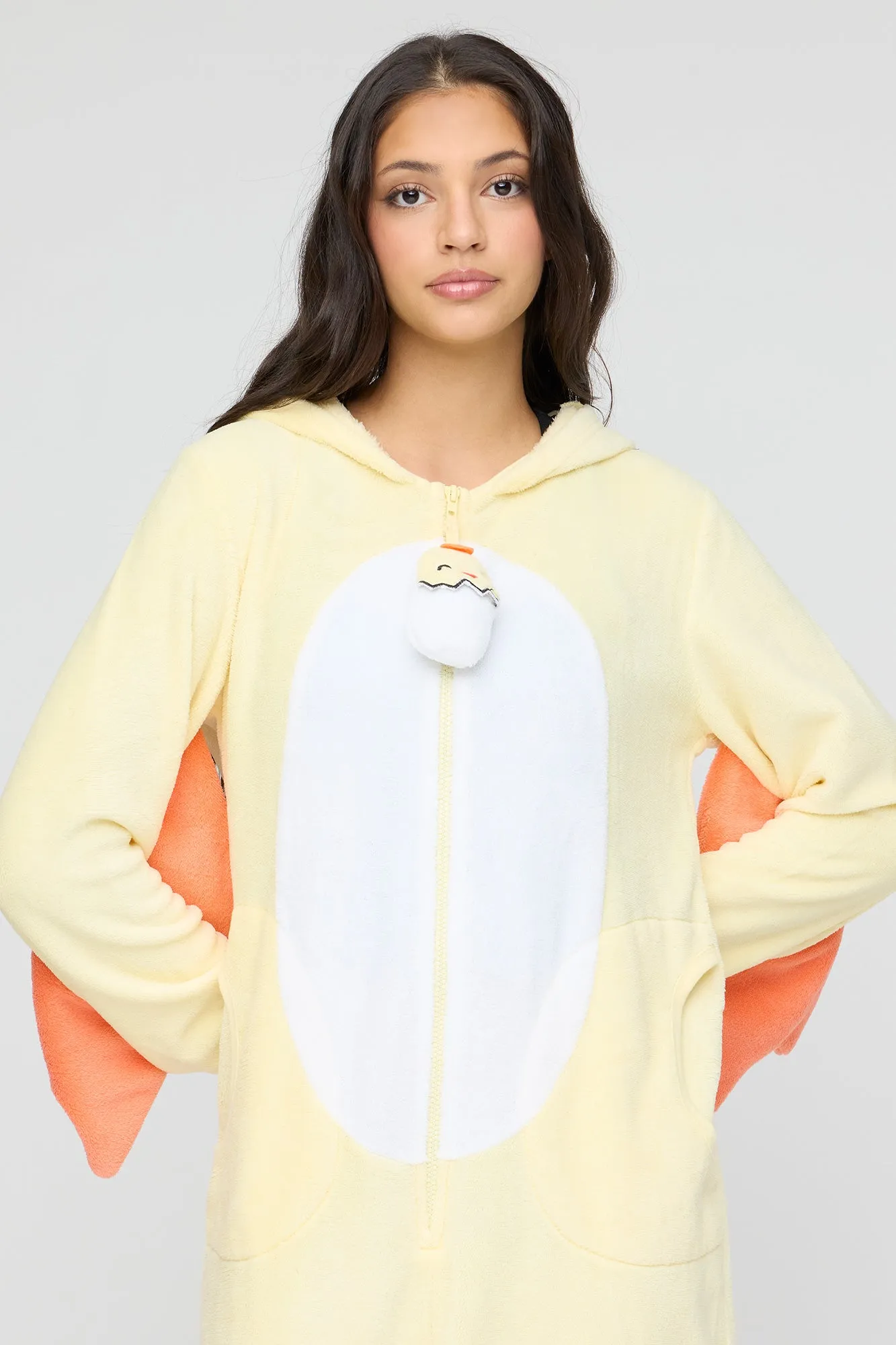 3D Chicken Plush Onesie sold by Urban Planet product image thumbnail 5