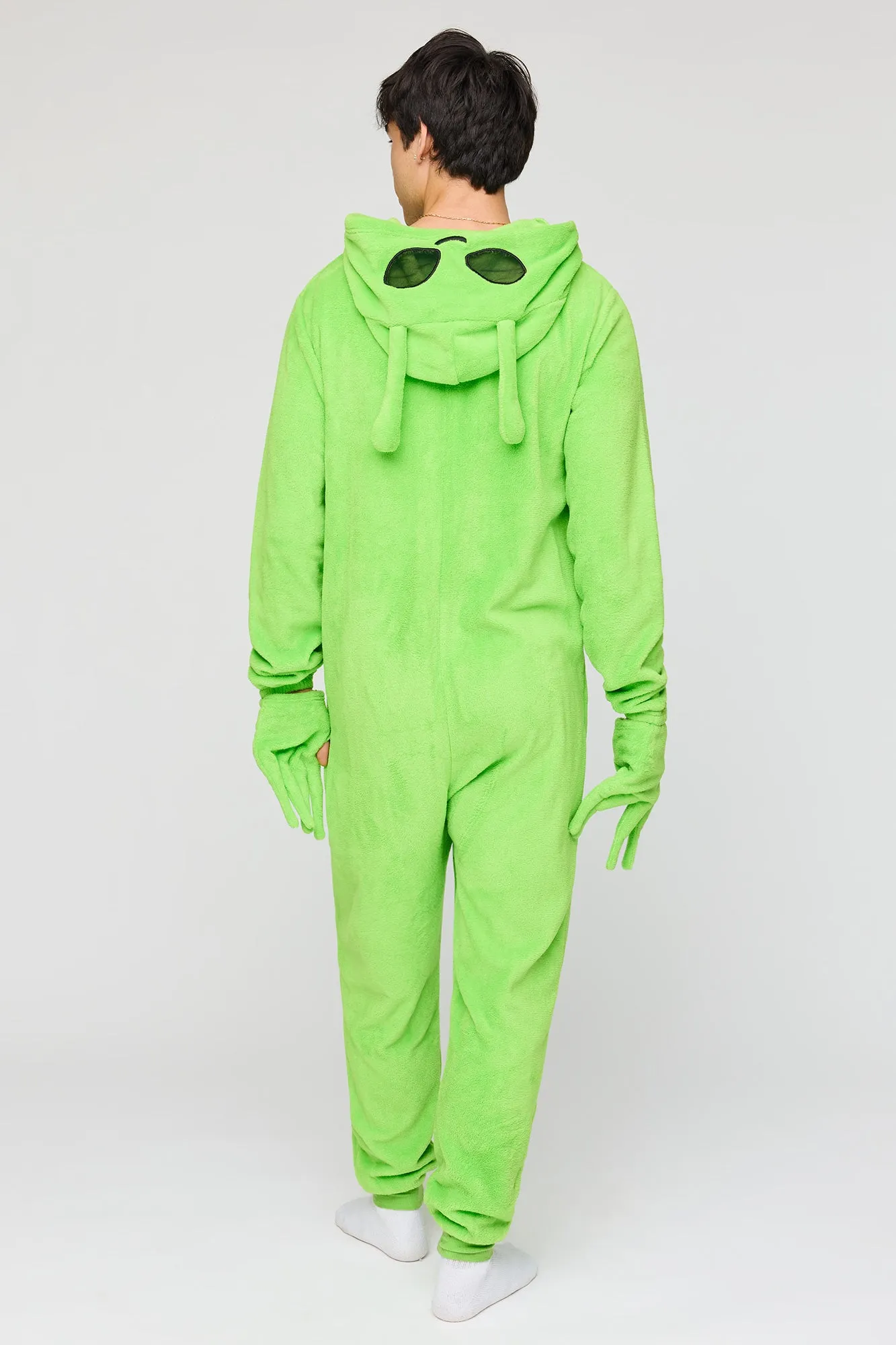 3D Alien Plush Onesie sold by Urban Planet product image thumbnail 4