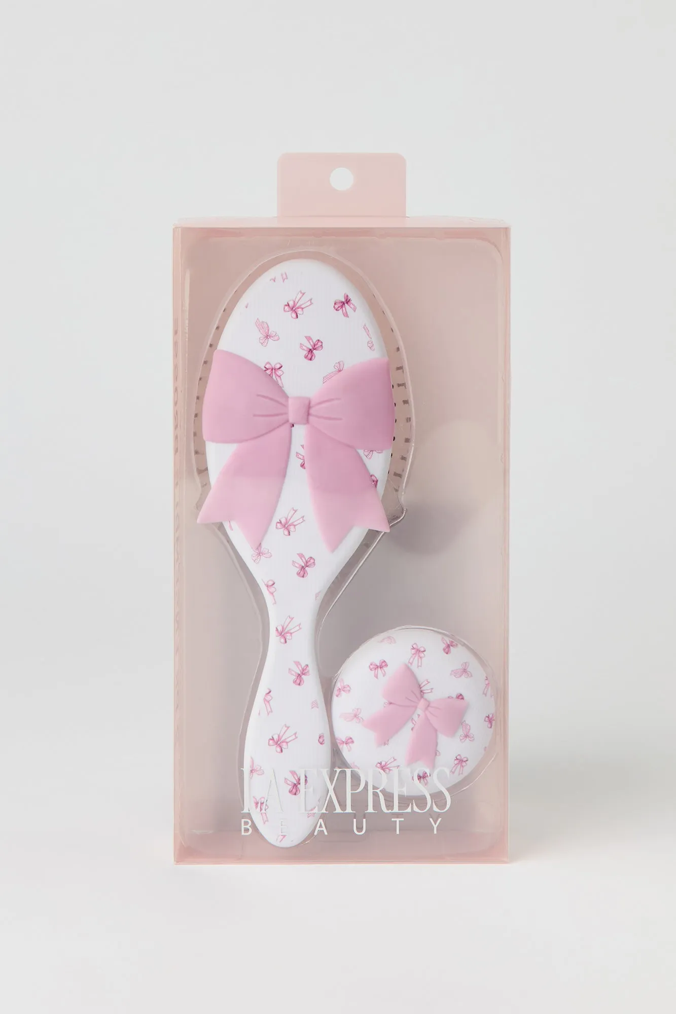 Hair Brush & Compact Mirror Set sold by Urban Planet product image thumbnail 4