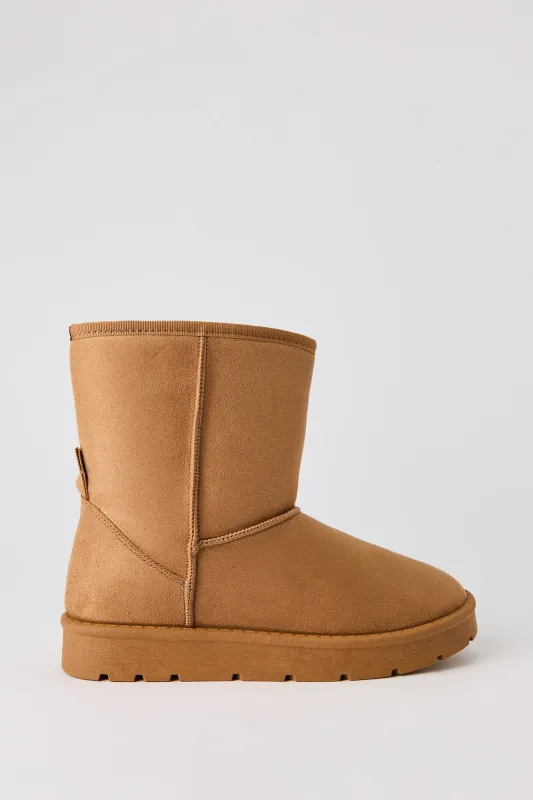 Faux Suede Boots made by Stitches