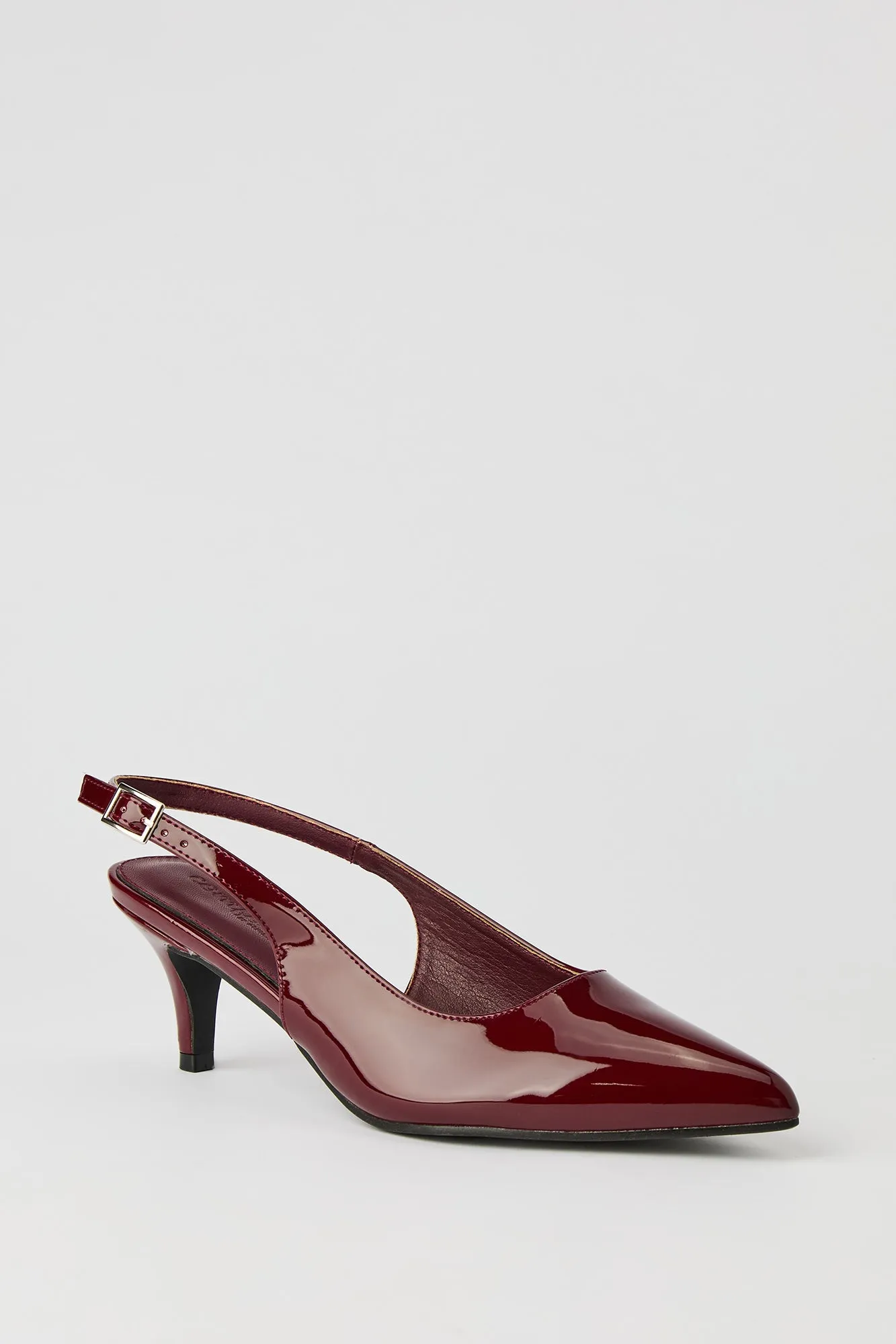 Patent Slingback Kitten Heels sold by Urban Planet product image thumbnail 4