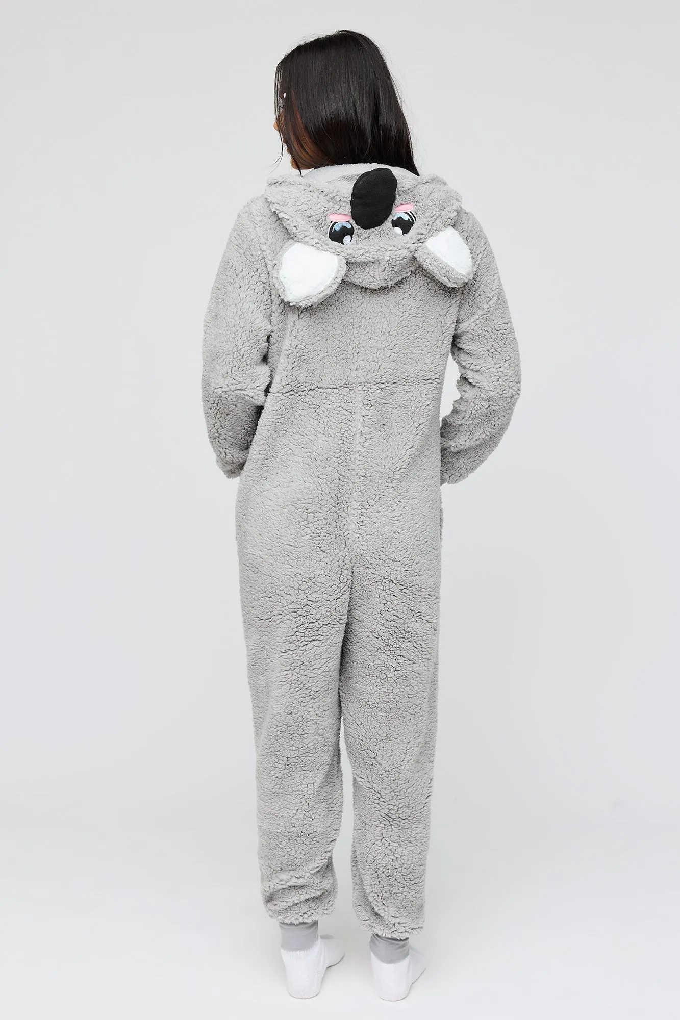 3D Koala Sherpa Onesie sold by Urban Planet product image thumbnail 4