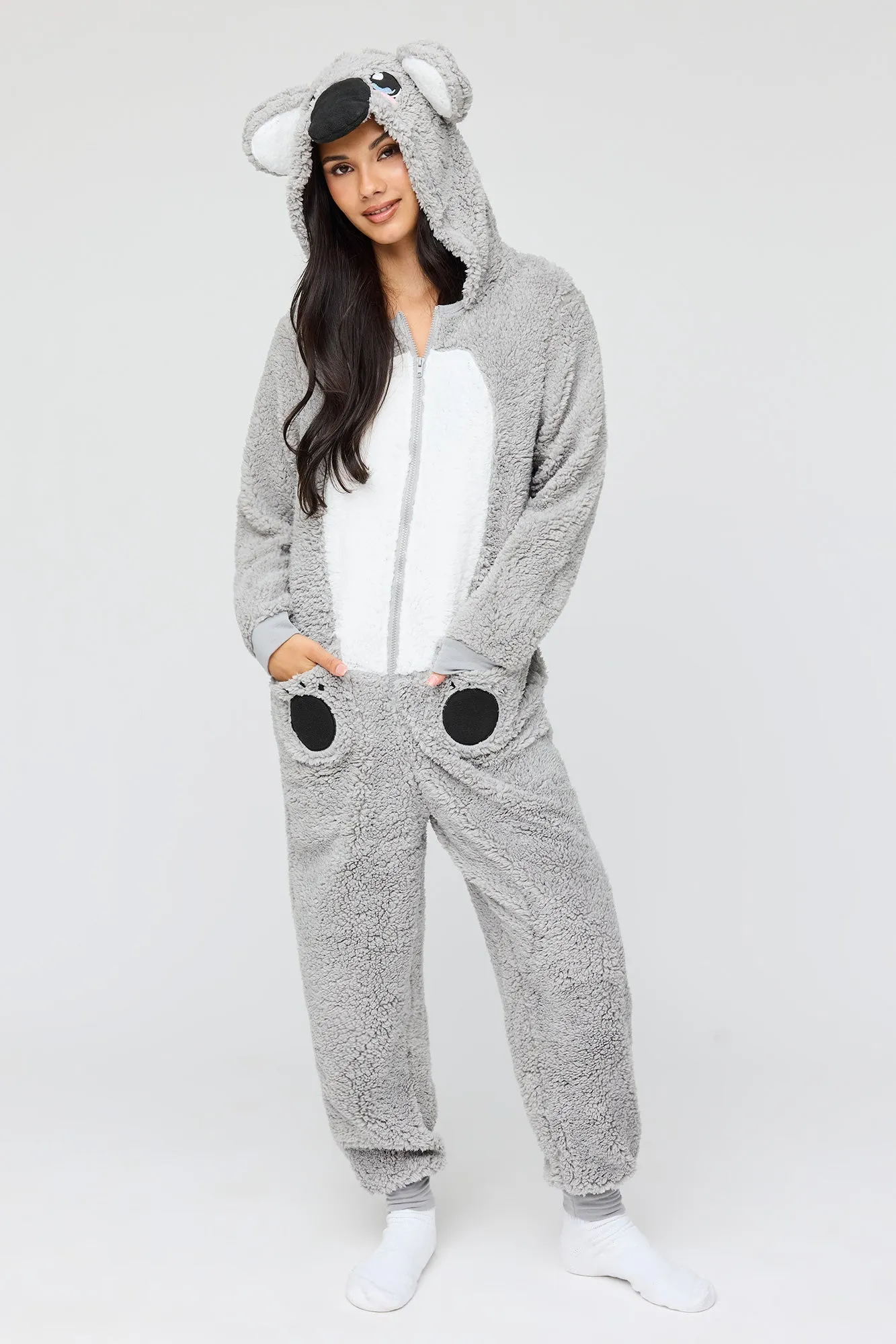 3D Koala Sherpa Onesie sold by Urban Planet product image thumbnail 3