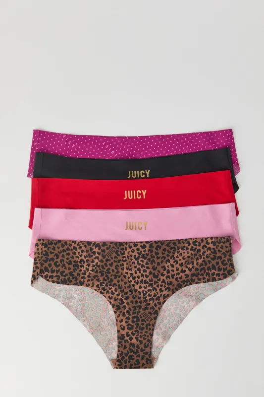 Juicy Couture Seamless Hipster Panty Set made by Stitches