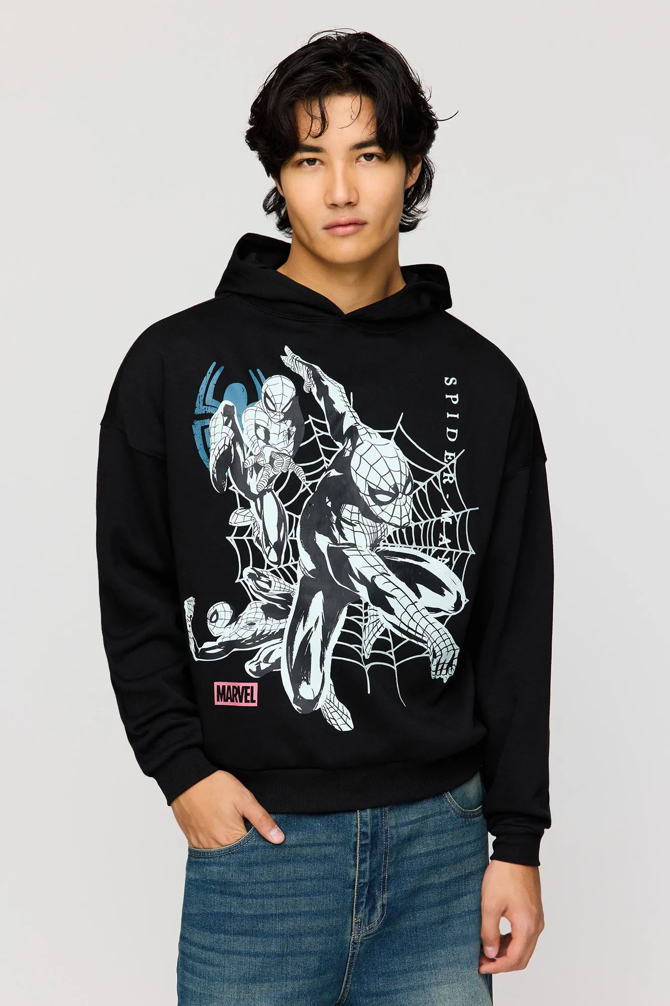 Spider-Man Graphic Fleece Hoodie sold by Urban Planet product image thumbnail 4