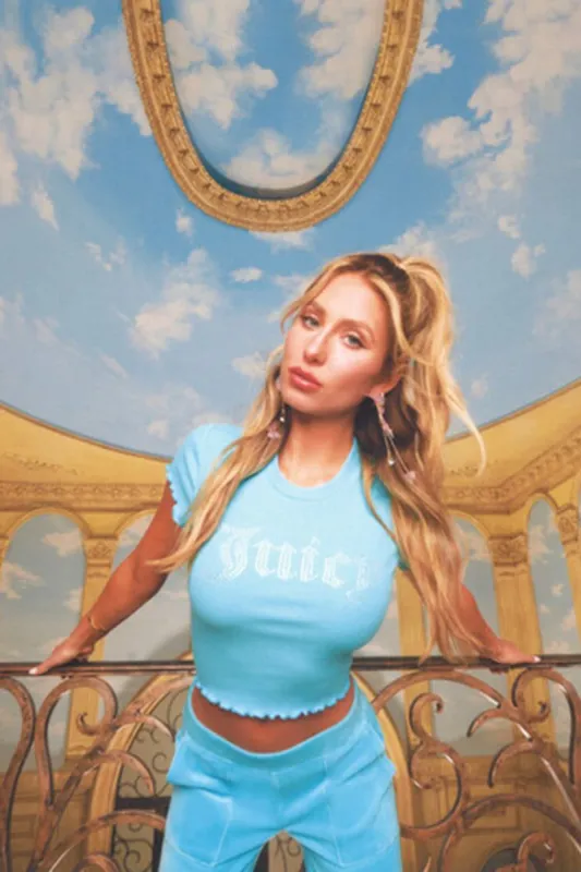 T-shirt Juicy Couture avec pierres du Rhin made by Urban Planet