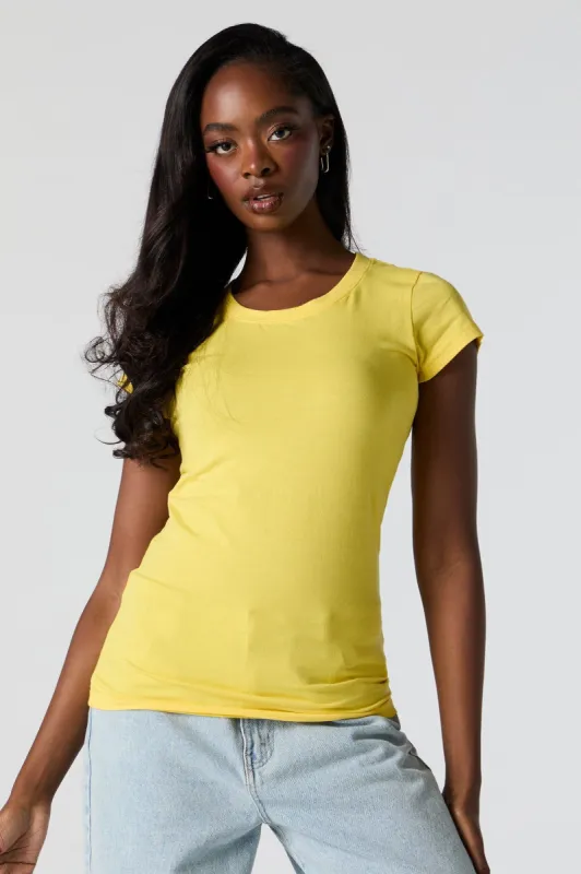 T-shirt ras du cou long sold by Urban Planet