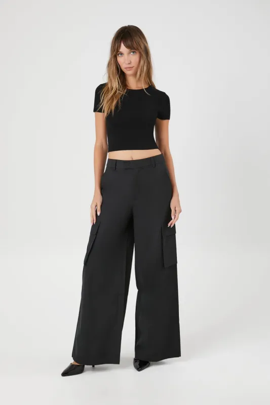 Pantalon cargo à jambe large sold by Urban Planet
