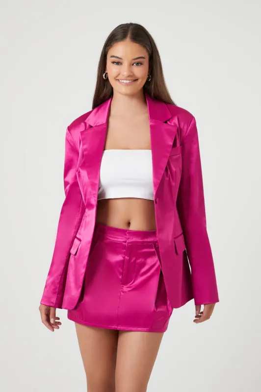 Minijupe en satin sold by Urban Planet