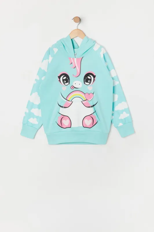 Girls Cloud Unicorn Character Hoodie sold by Urban Planet