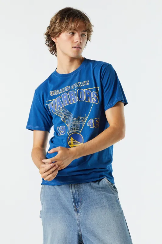T-shirt à imprimé Golden State Warriors sold by Urban Planet