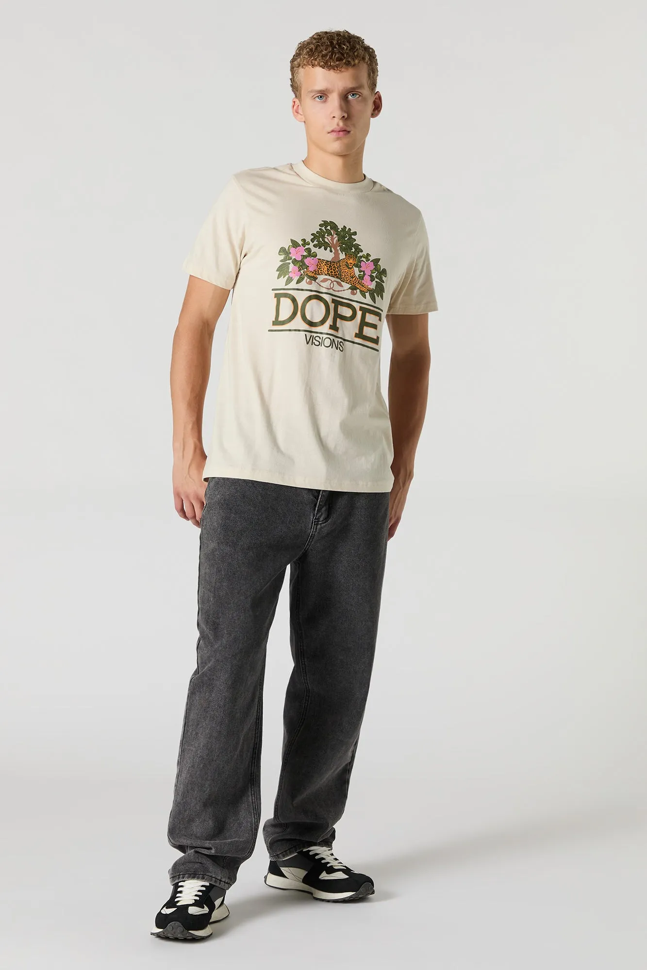 Dope Visions Graphic T-Shirt sold by Urban Planet product image thumbnail 2