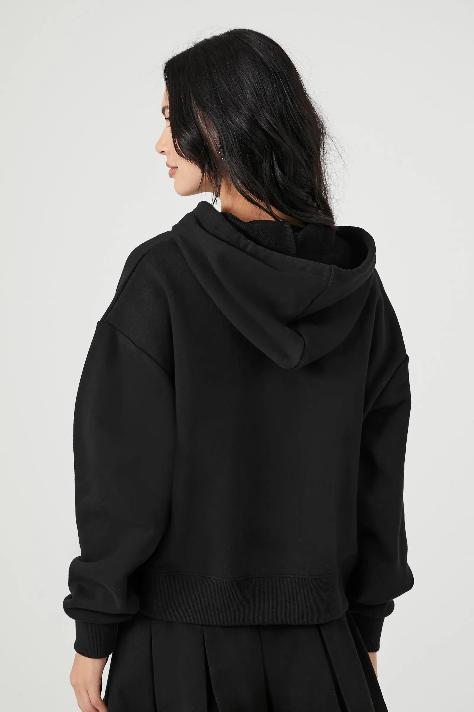 Haut à capuchon à imprimé Heart and Mind sold by Urban Planet product image thumbnail 3