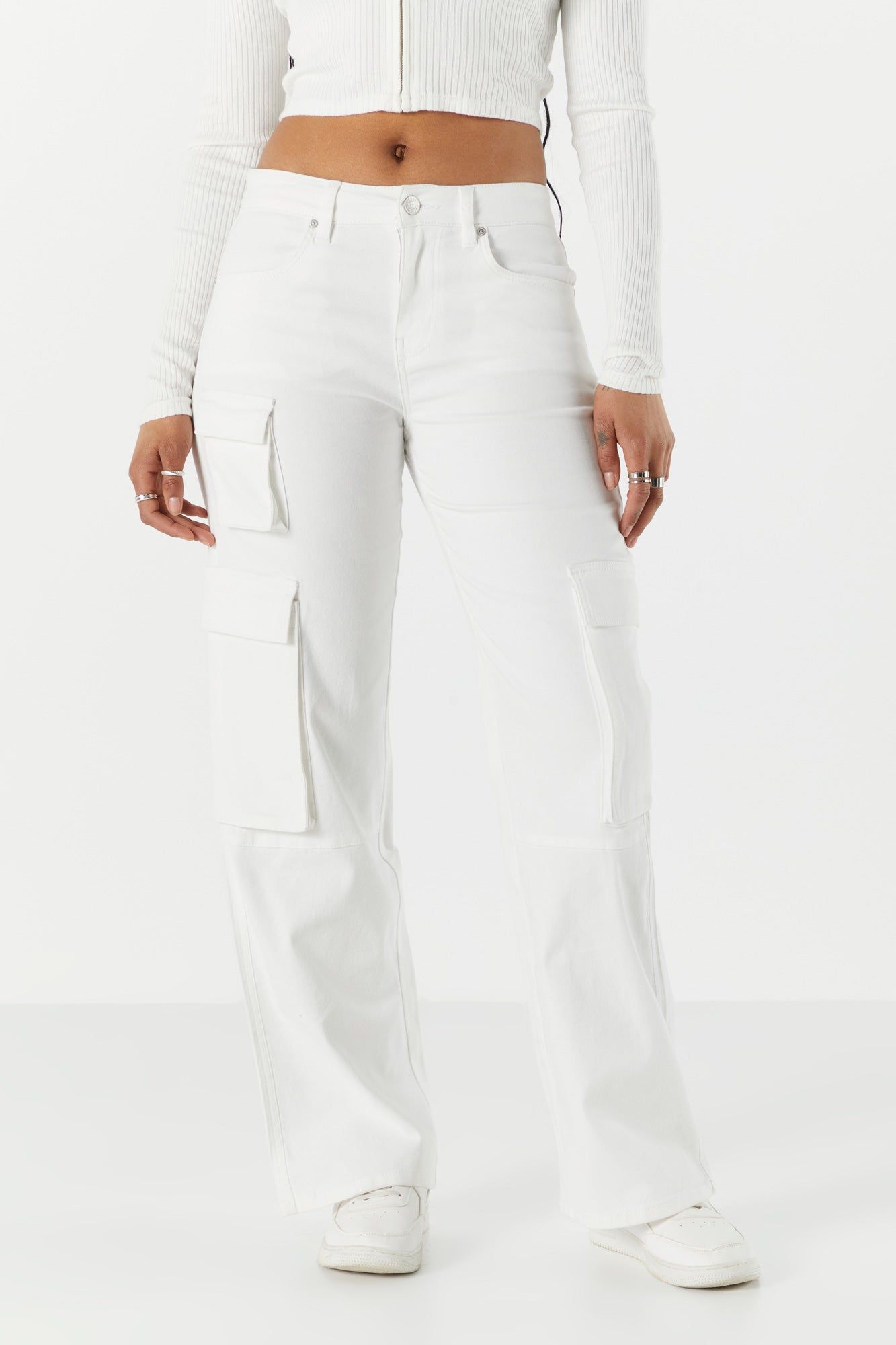 Multi Pocket Wide Cargo Pant sold by Urban Planet product image thumbnail 8