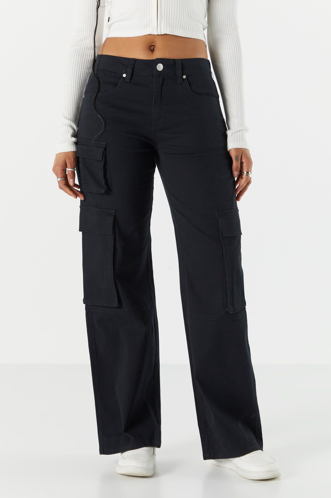 Multi Pocket Wide Cargo Pant sold by Urban Planet product image thumbnail 5