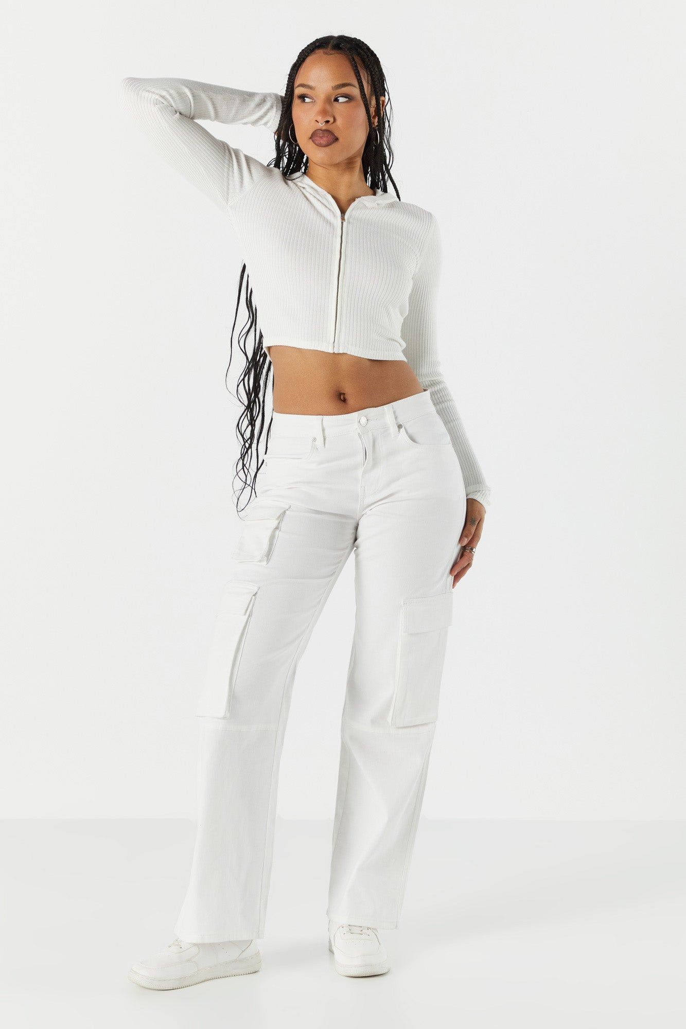 Multi Pocket Wide Cargo Pant sold by Urban Planet product image thumbnail 7