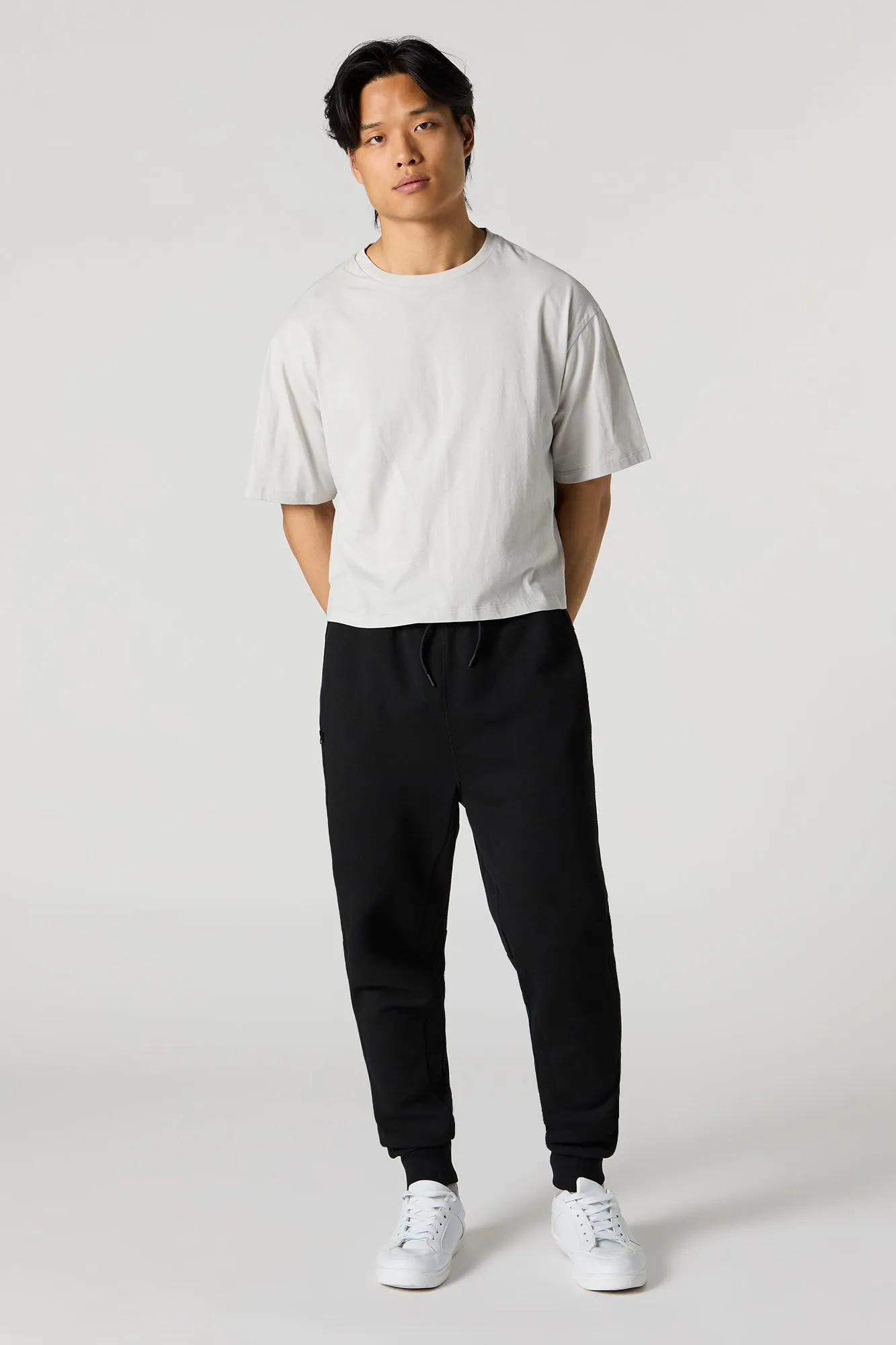Active Fleece Zip Pocket Jogger sold by Urban Planet product image thumbnail 5
