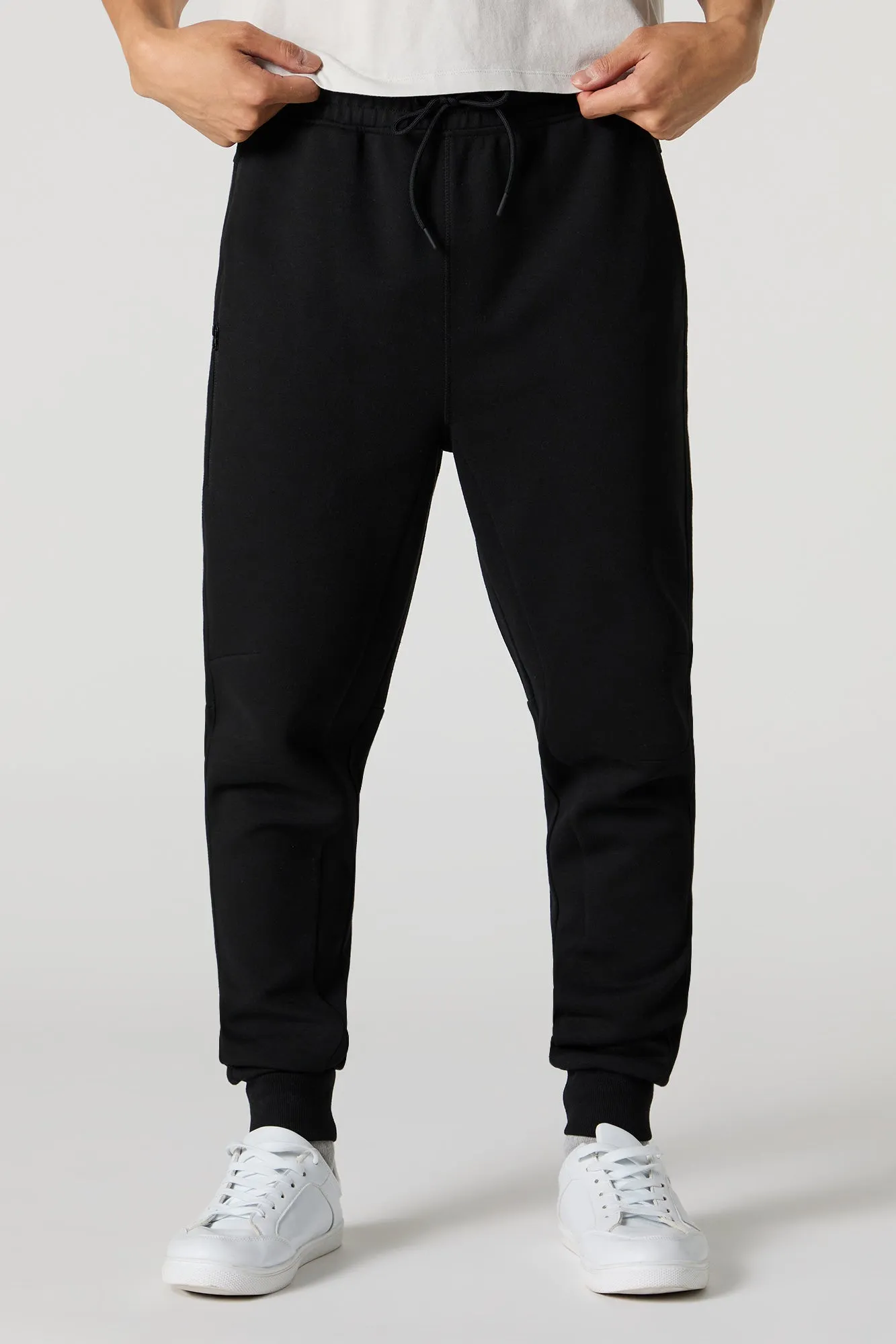 Active Fleece Zip Pocket Jogger sold by Urban Planet product image thumbnail 4