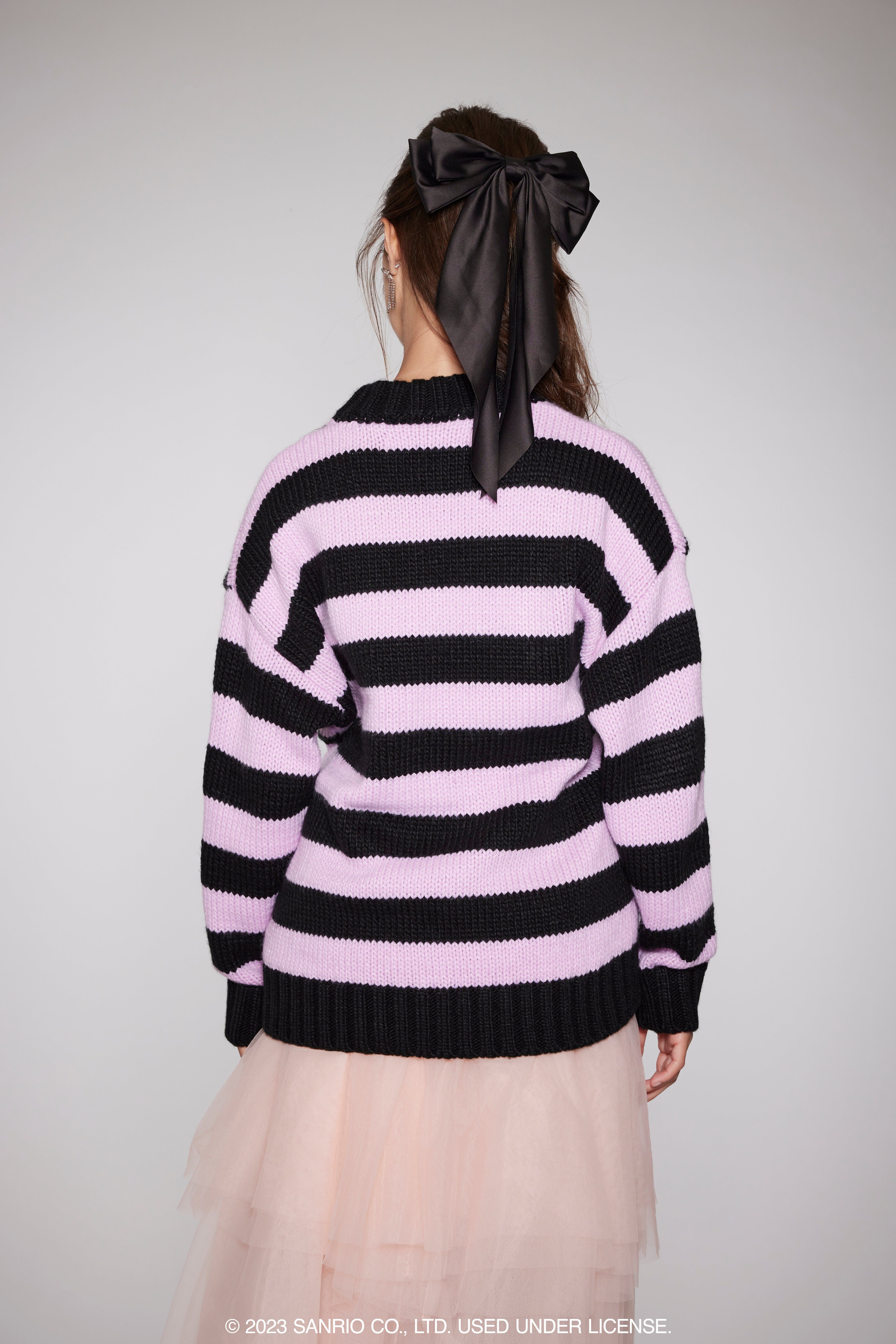 Chandail rayé à imprimé My Melody & Kuromi sold by Urban Planet product image thumbnail 2