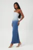 Robe maxi tubulaire en denim ombré sold by Urban Planet