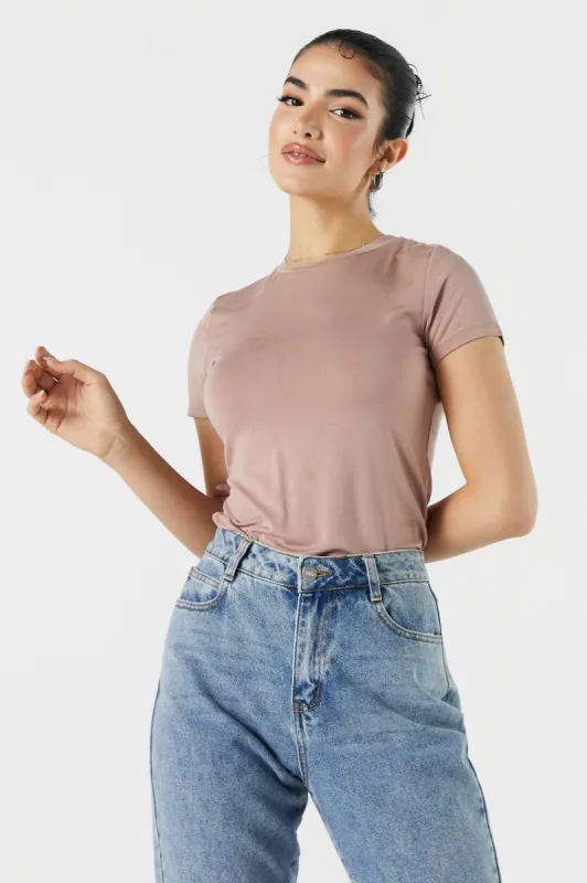 High Neck T-Shirt sold by Urban Planet