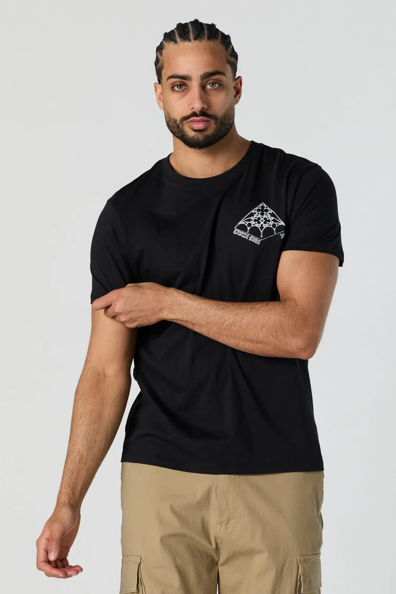 Castle Core Graphic T-Shirt sold by Urban Planet product image thumbnail 2