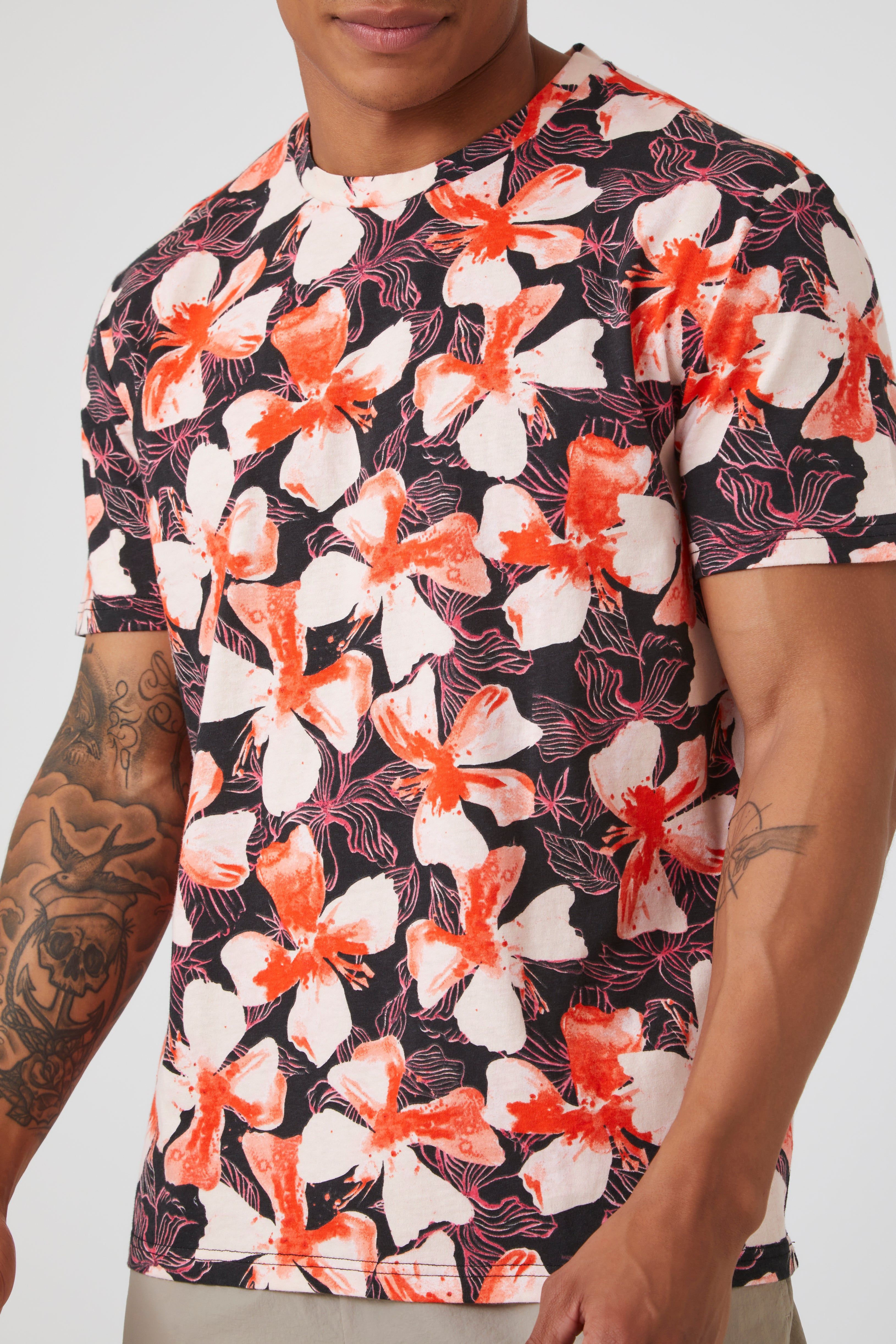 T-shirt fleuri sold by Urban Planet product image thumbnail 5