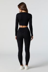 Legging Sommer Ray sans couture à taille coulissante sold by Urban Planet