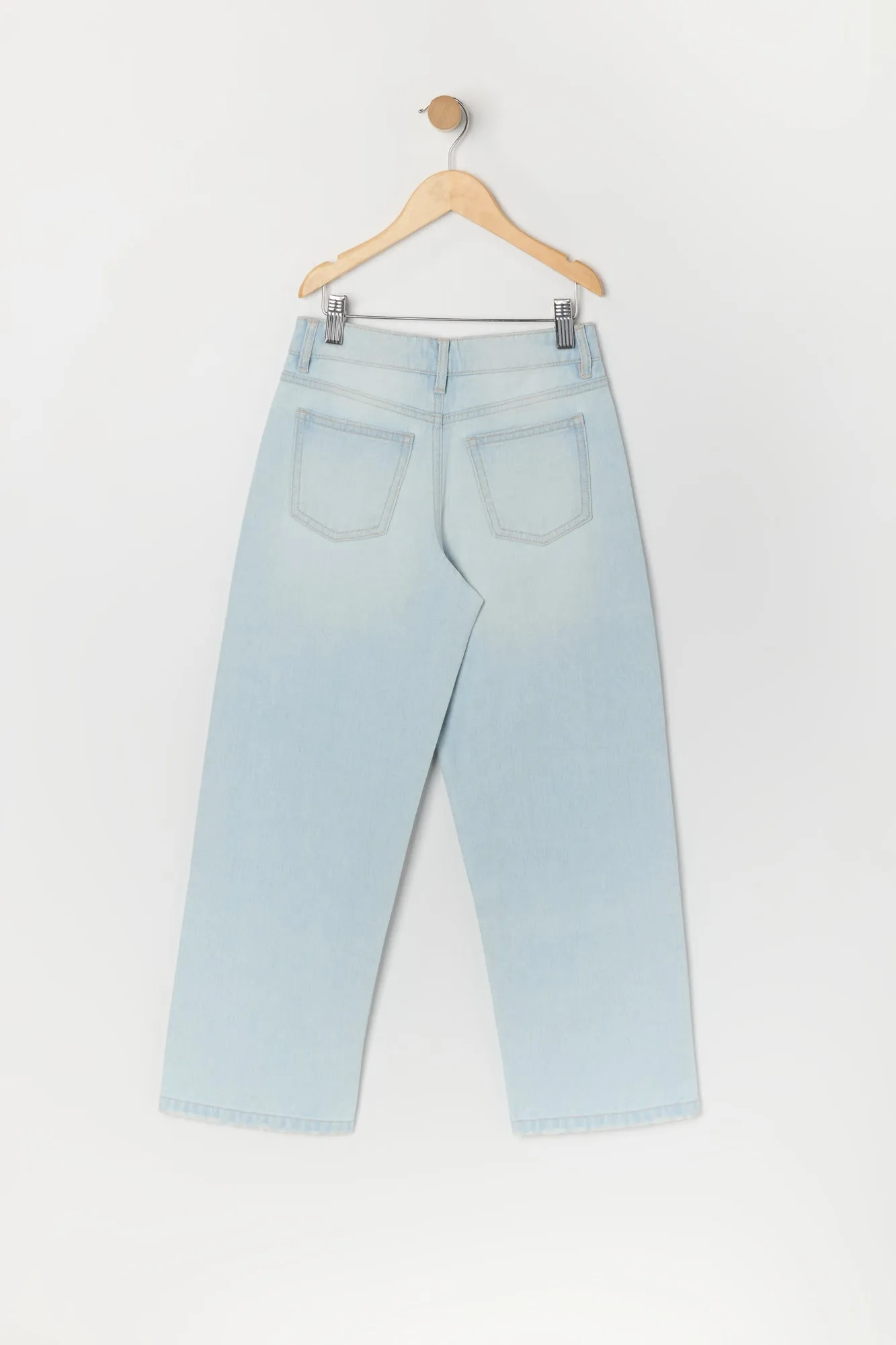 Girls Washed Wide Leg Jean sold by Urban Planet product image thumbnail 2