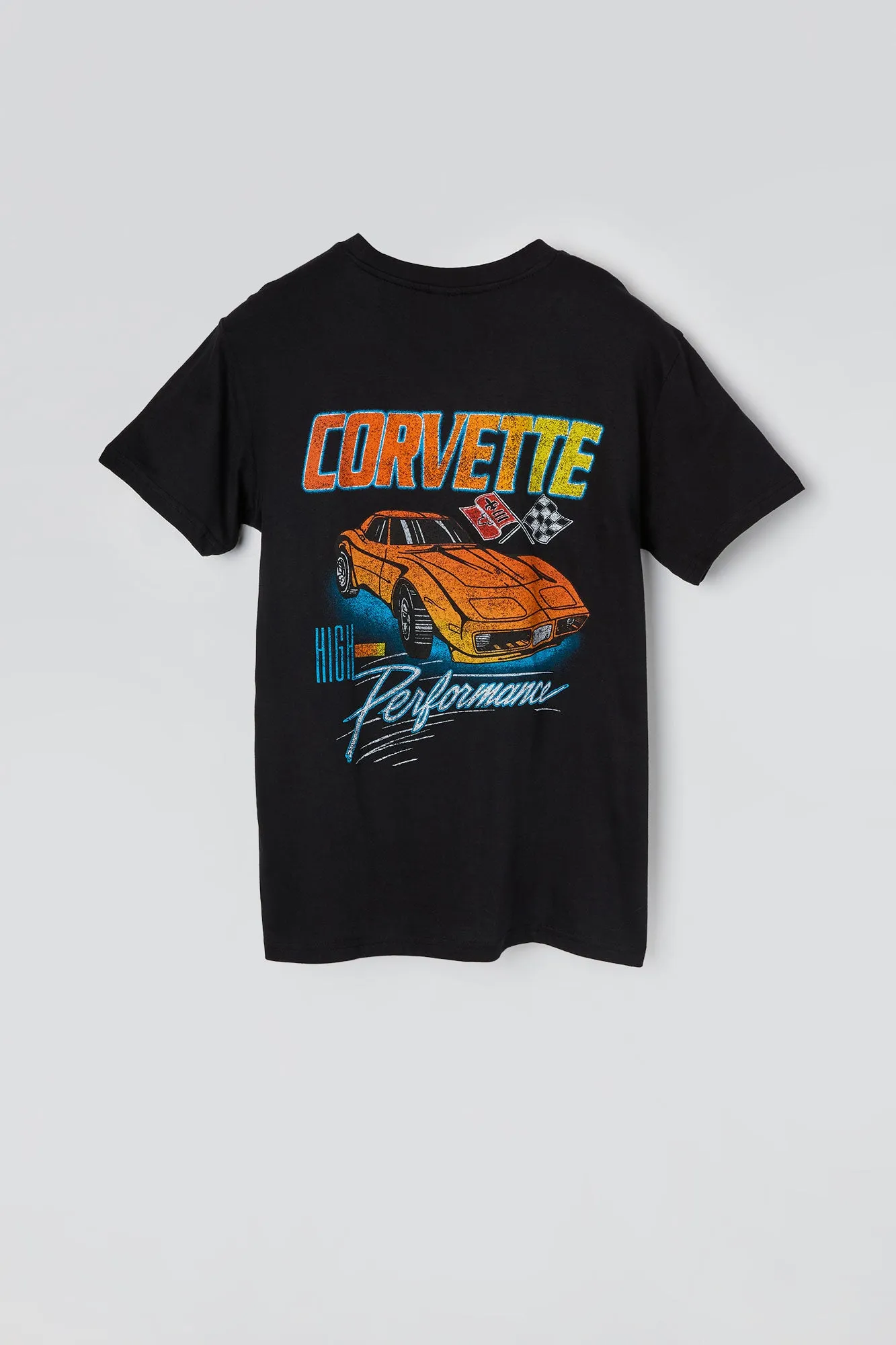 Corvette Performance Graphic T-Shirt sold by Urban Planet product image thumbnail 4