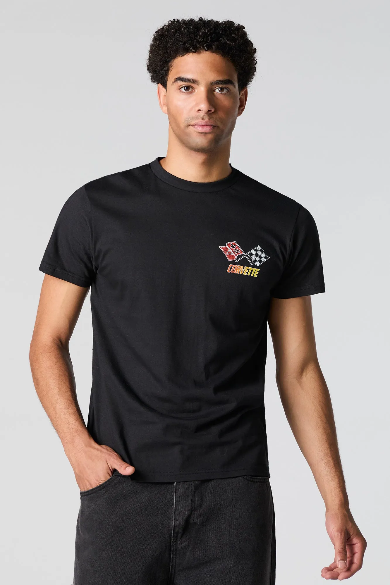 Corvette Performance Graphic T-Shirt sold by Urban Planet product image thumbnail 2