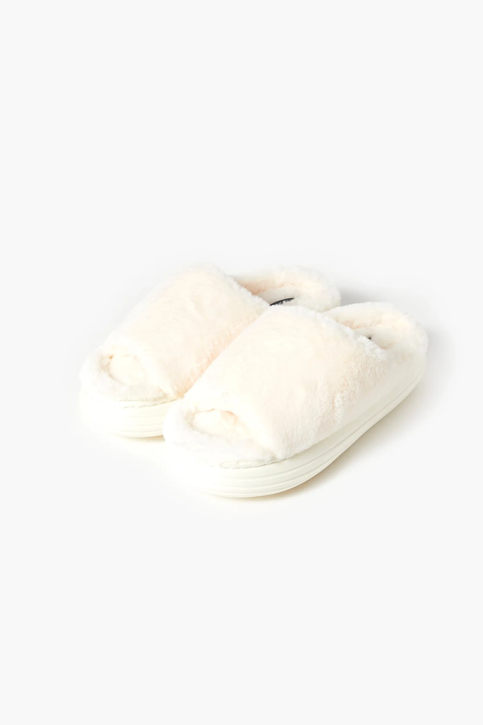 Pantoufles plateforme en peluche sold by Urban Planet product image thumbnail 5