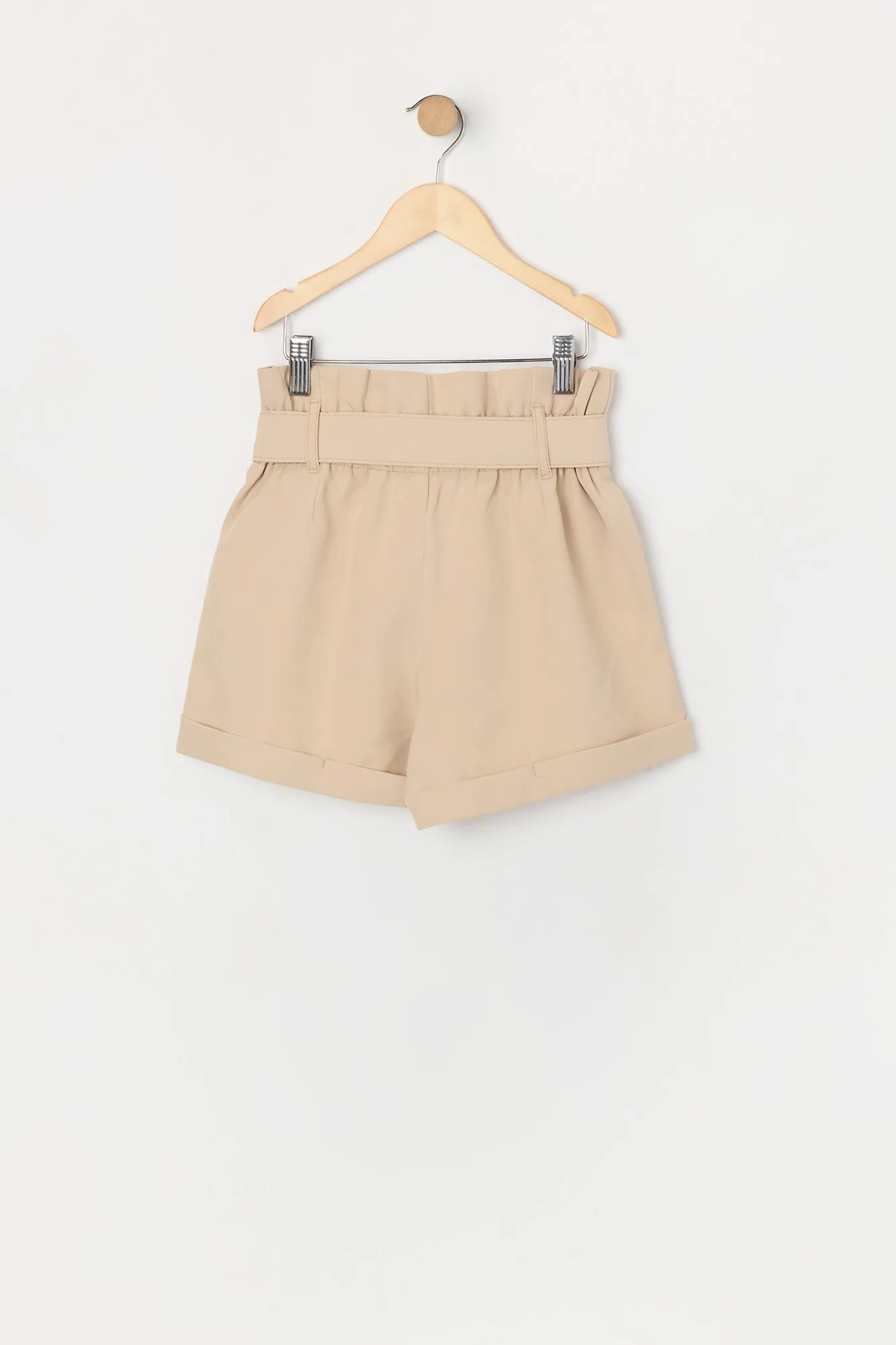 Girls Belted Paperbag Short sold by Urban Planet product image thumbnail 4