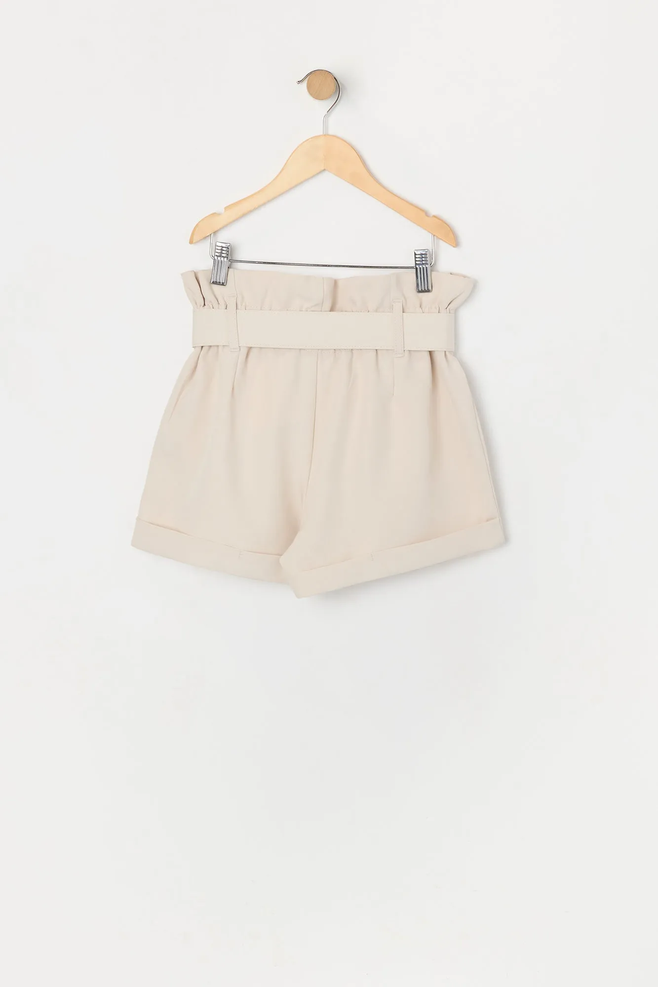 Girls Belted Paperbag Short sold by Urban Planet product image thumbnail 2