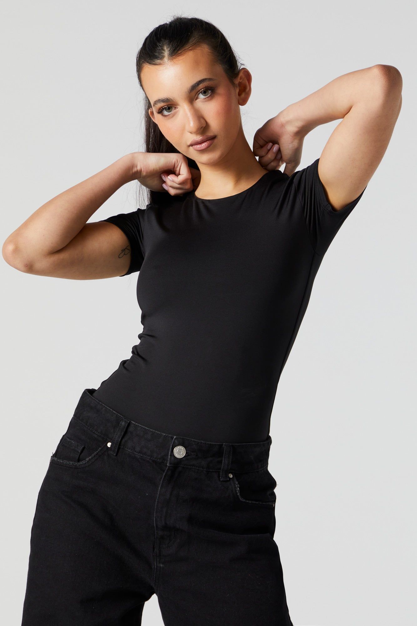 Short « mom » à taille haute pour fille sold by Urban Planet product image thumbnail 2