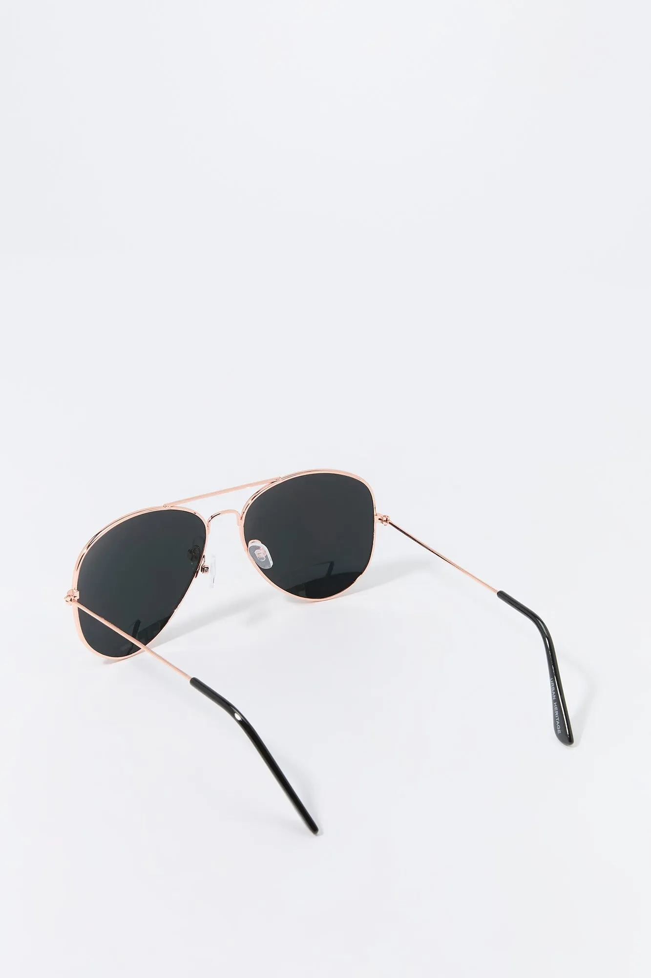 Rose Gold Aviator Sunglasses sold by Urban Planet product image thumbnail 3