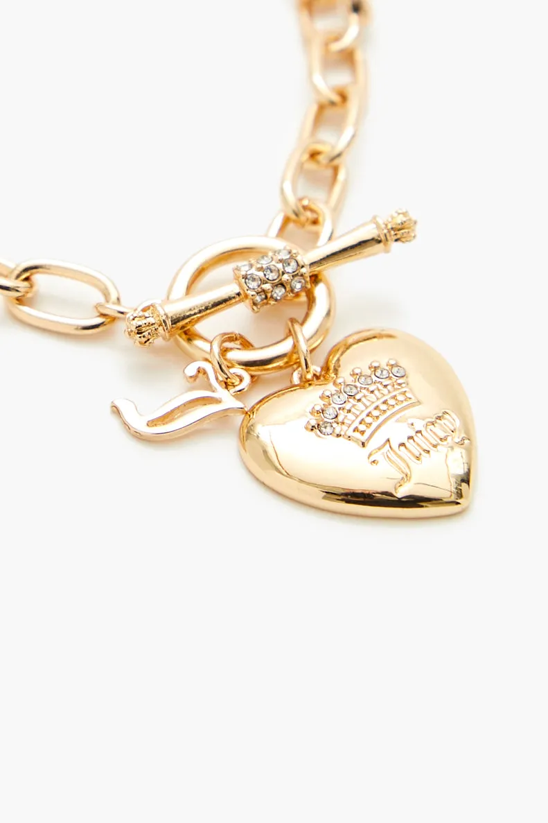 Juicy Couture Heart Toggle Bracelet sold by Urban Planet product image thumbnail 2