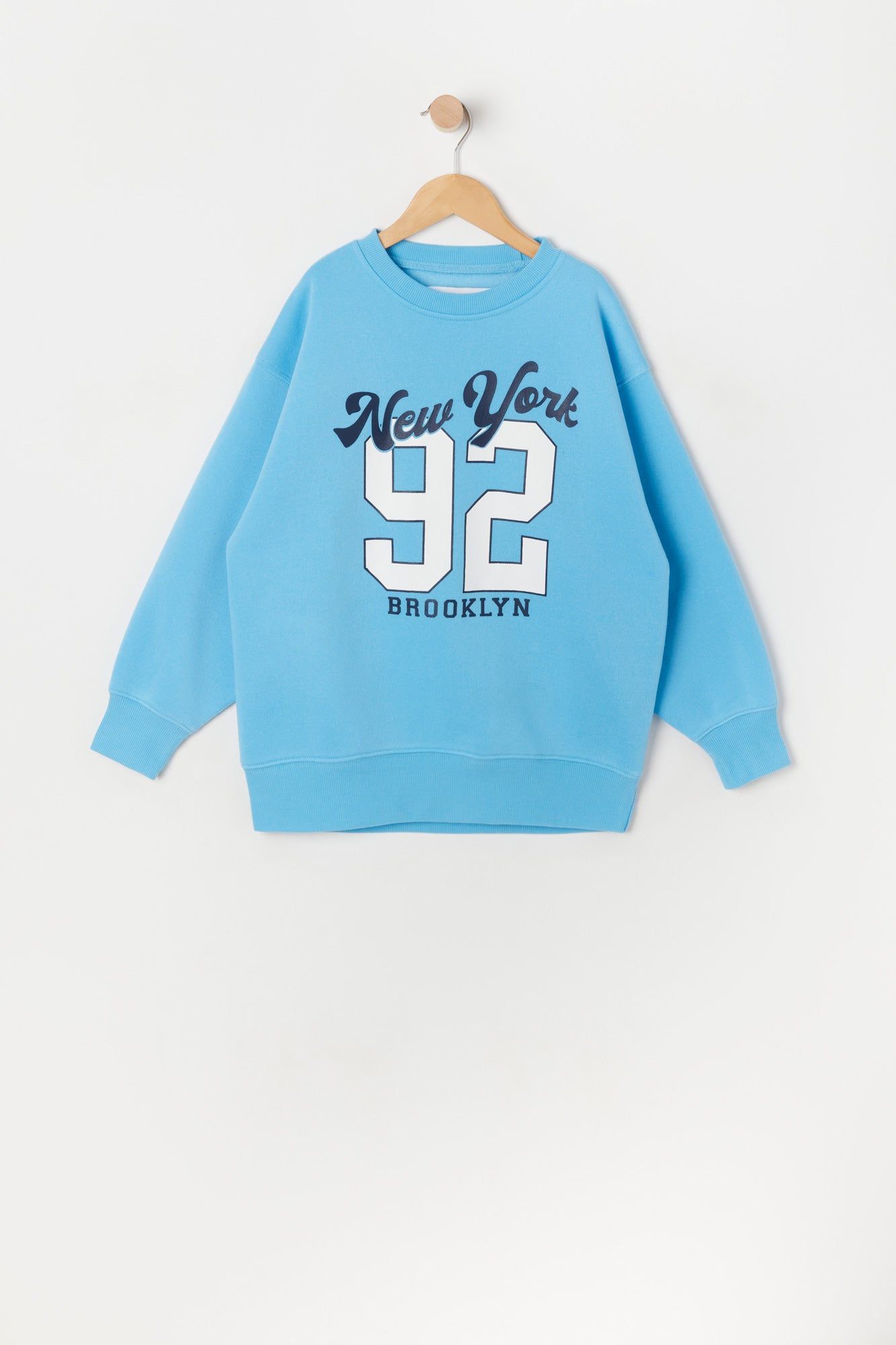 Girls New York 92 Graphic Fleece Sweatshirt sold by Urban Planet