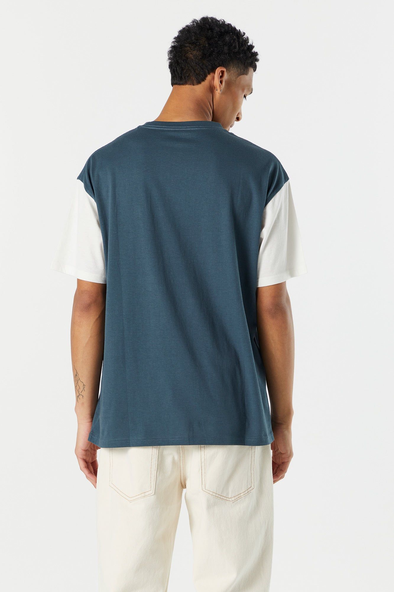 Contrast Sleeve T-Shirt sold by Urban Planet product image thumbnail 11