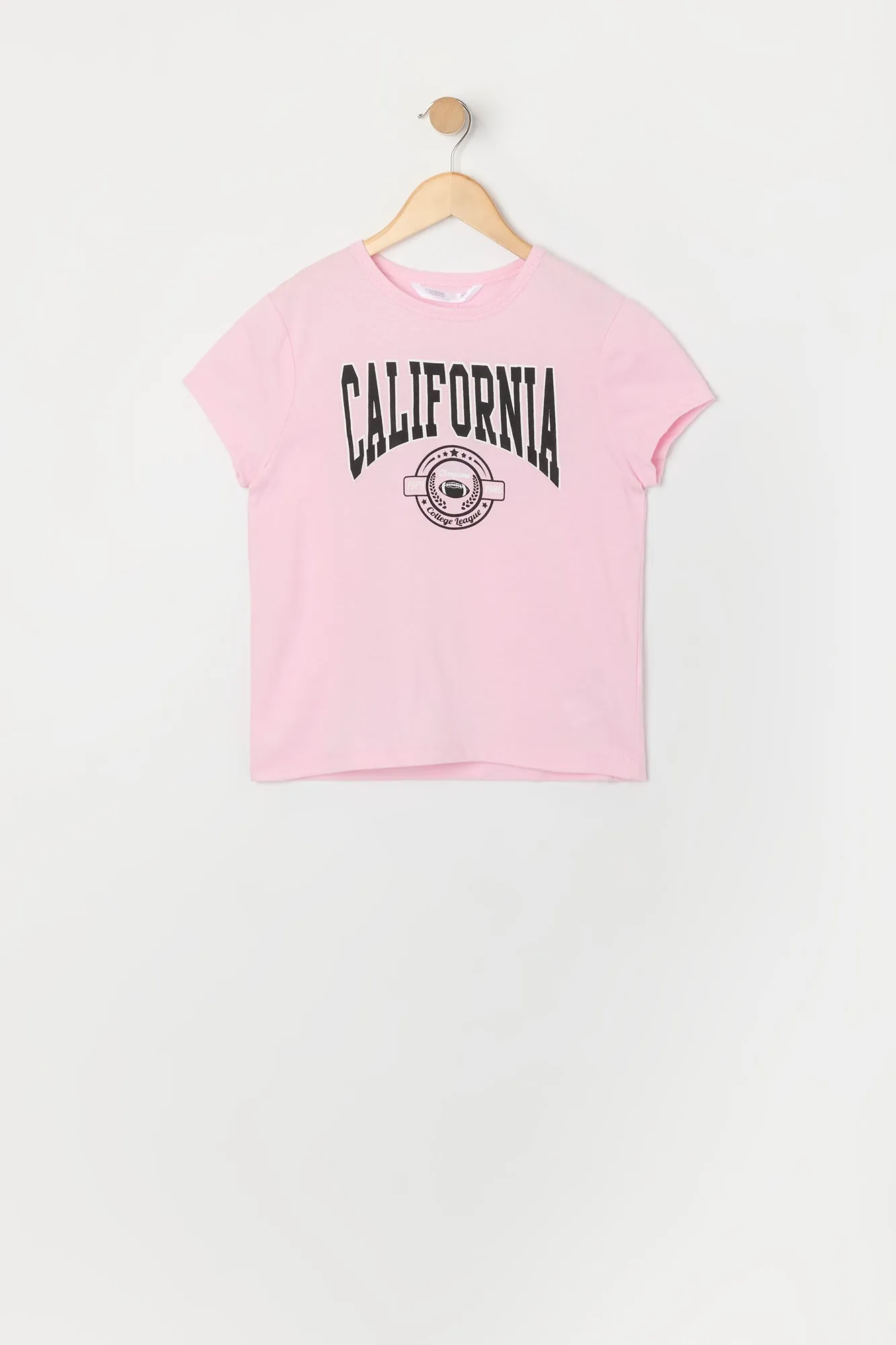 Girls California College League Graphic T-Shirt sold by Urban Planet