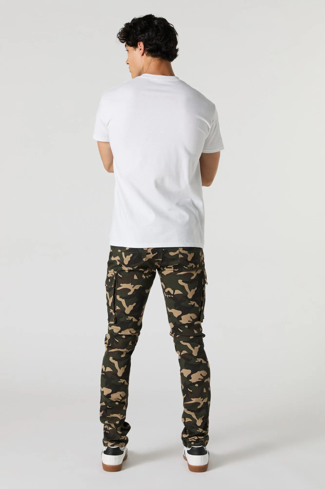 Camo Skinny Cargo Pant sold by Urban Planet product image thumbnail 3